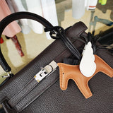  Sophisticated crossbody bag carried on shoulder