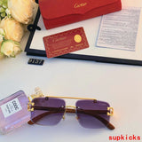 Side view of Cartier unisex sunglasses