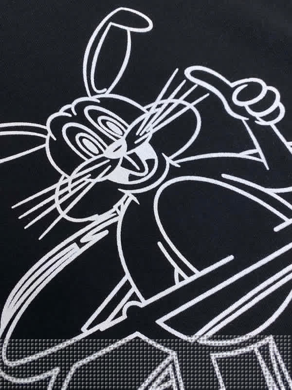 Flat lay presentation of Louis Vuitton cotton t-shirt with signature branding