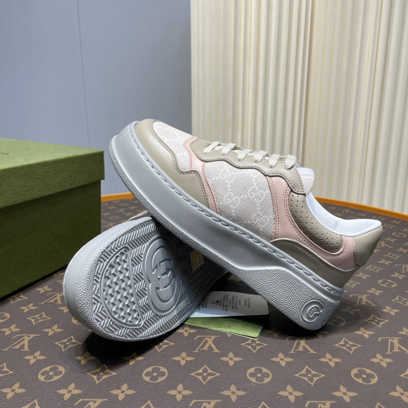 Gucci sneakers detailed view showing premium designer craftsmanship