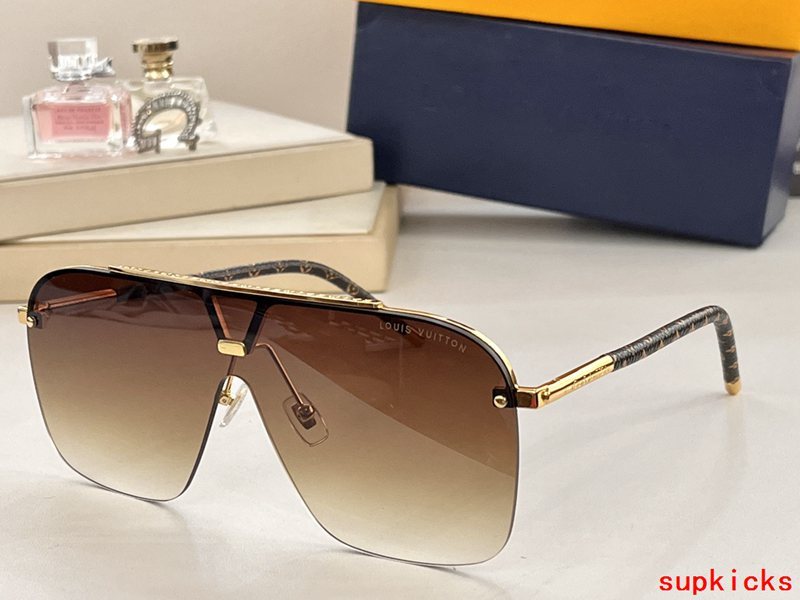 Full view of Louis Vuitton unisex sunglasses
