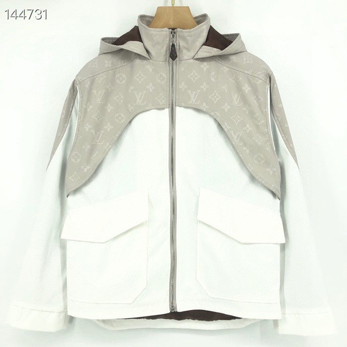 Side profile of Louis Vuitton luxury clothing with everyday silhouette