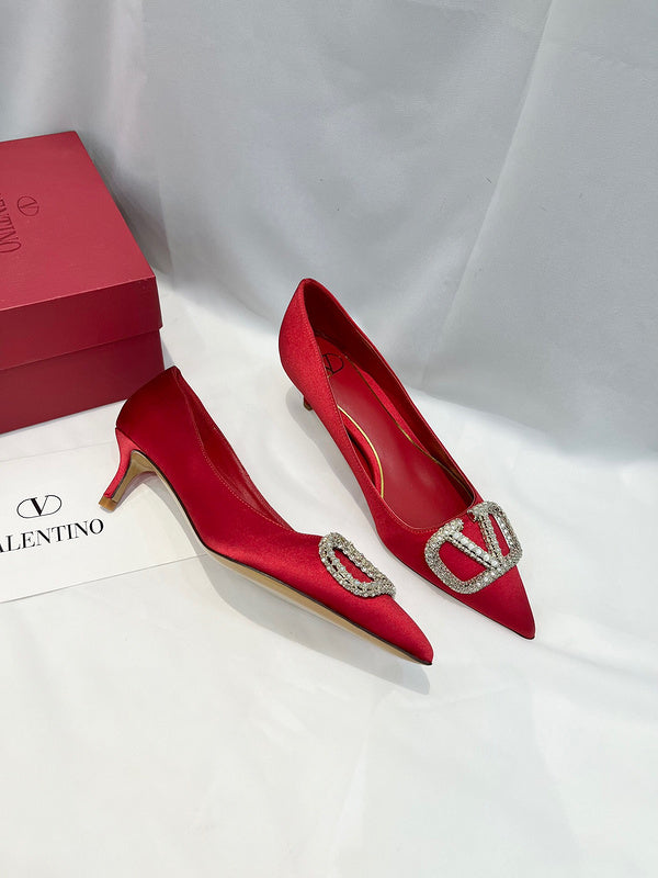 Valentino Garavani designer shoes full view