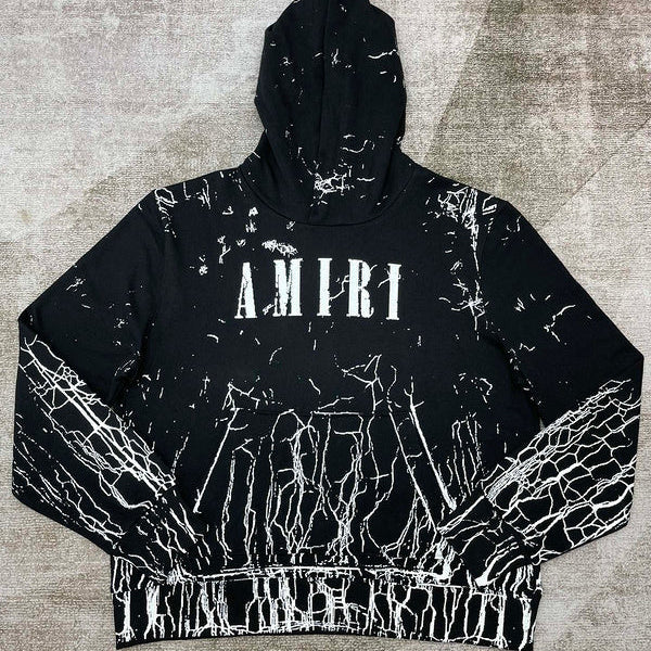 Amiri hoodie front view designer style