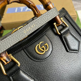 Top view of statement chic women's handbag – women's luxury accessory