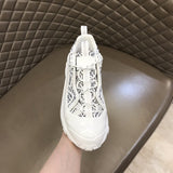 Burberry Camel Slip-On Sneakers - Detail Shot of Craftsmanship