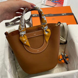  Sleek structured bag front view 13
