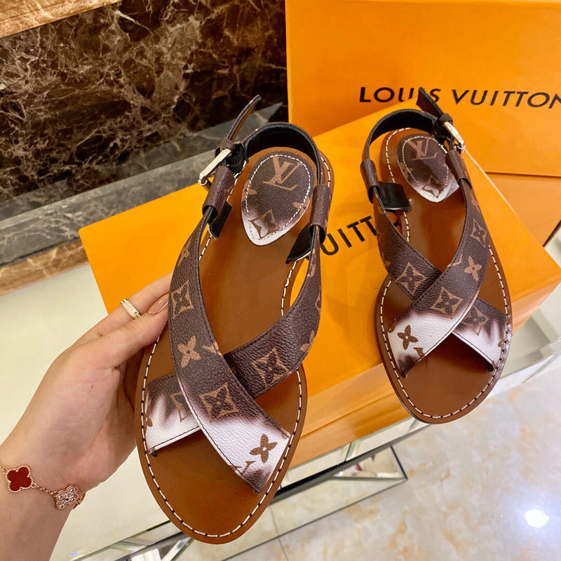 Louis Vuitton luxury shoes close-up — premium authentic designer style
