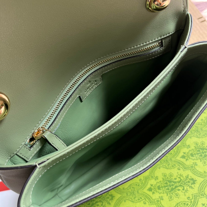 Front view of refined classic women's handbag – women's everyday handbag