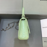 Elegant Faux Leather Handbag - Statement Silhouette | Women's Fashion Handbag #493 - back view (image 4) of designer-inspired handbag