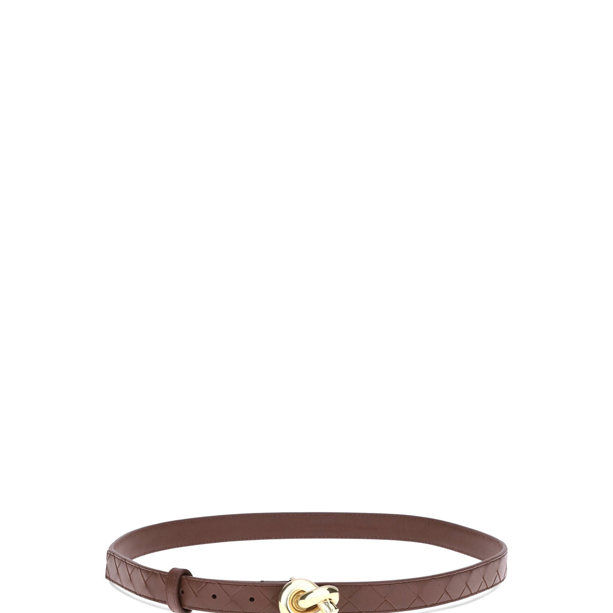 Bottega Veneta Belts? Bottega Veneta Women Knot Belt Premium Leather Designer Belt