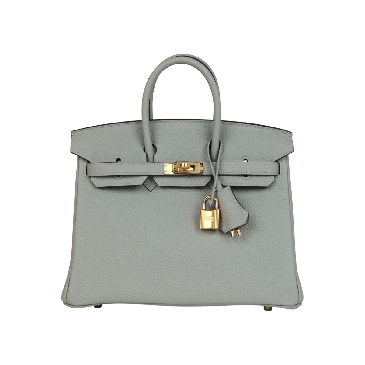 HermÃ¨s Birkin 25 Bleu Glacier Togo Gold Hardware