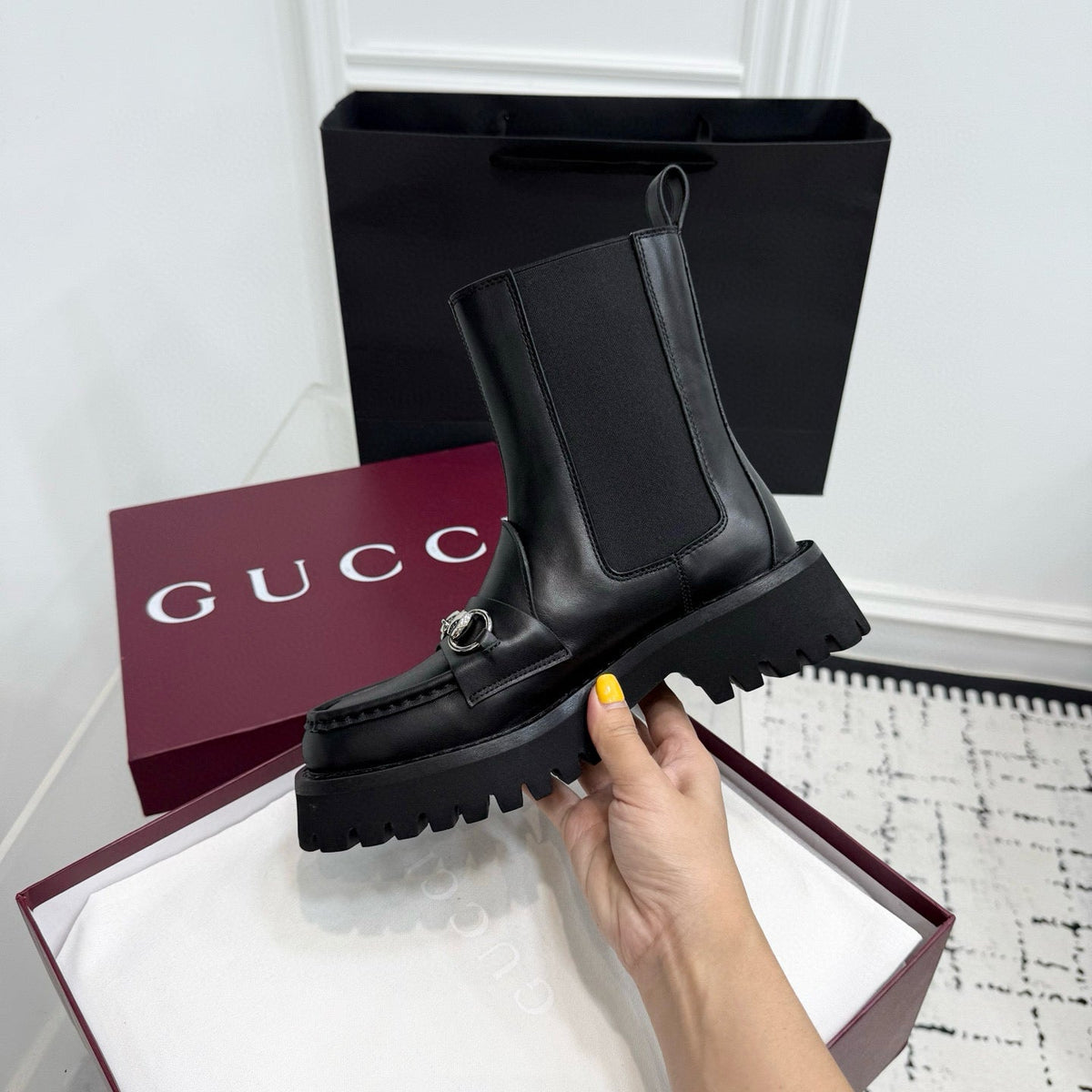 Gucci Shoes? Gucci Boots Premium Designer Casual Shoes