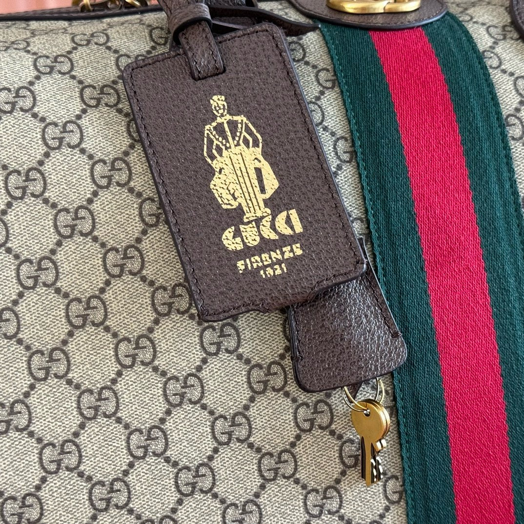 Gucci Bags? Gucci Large Savoy Duffle Bag Nd Luxury Designer Leather Handbag