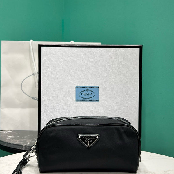 Bags? Pd Re-nylon Pouch Luxury Designer Leather Handbag