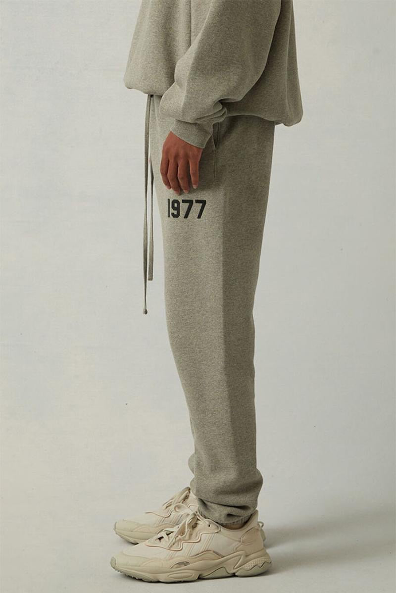 Fear of God Essentials Essentials Joggers detail shot – designer craftsmanship and quality