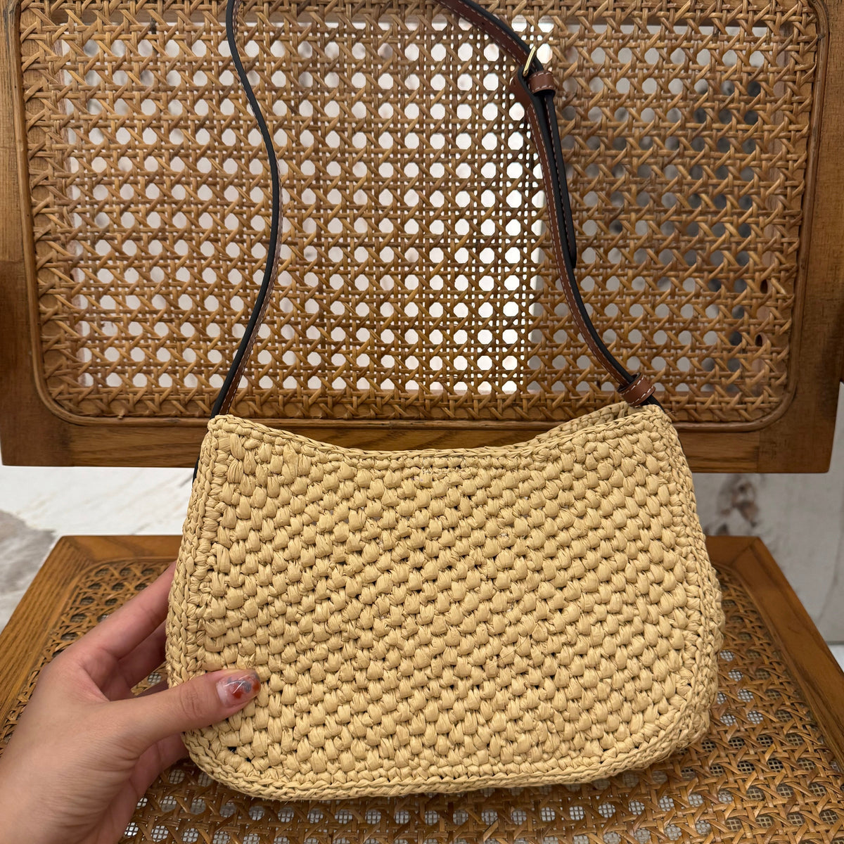 Front view of Celine Medium Tilly Bag premium cel medium tilly bag