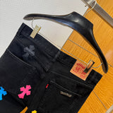 Chrome Hearts luxury Jeans – crafted from premium materials with polished finish