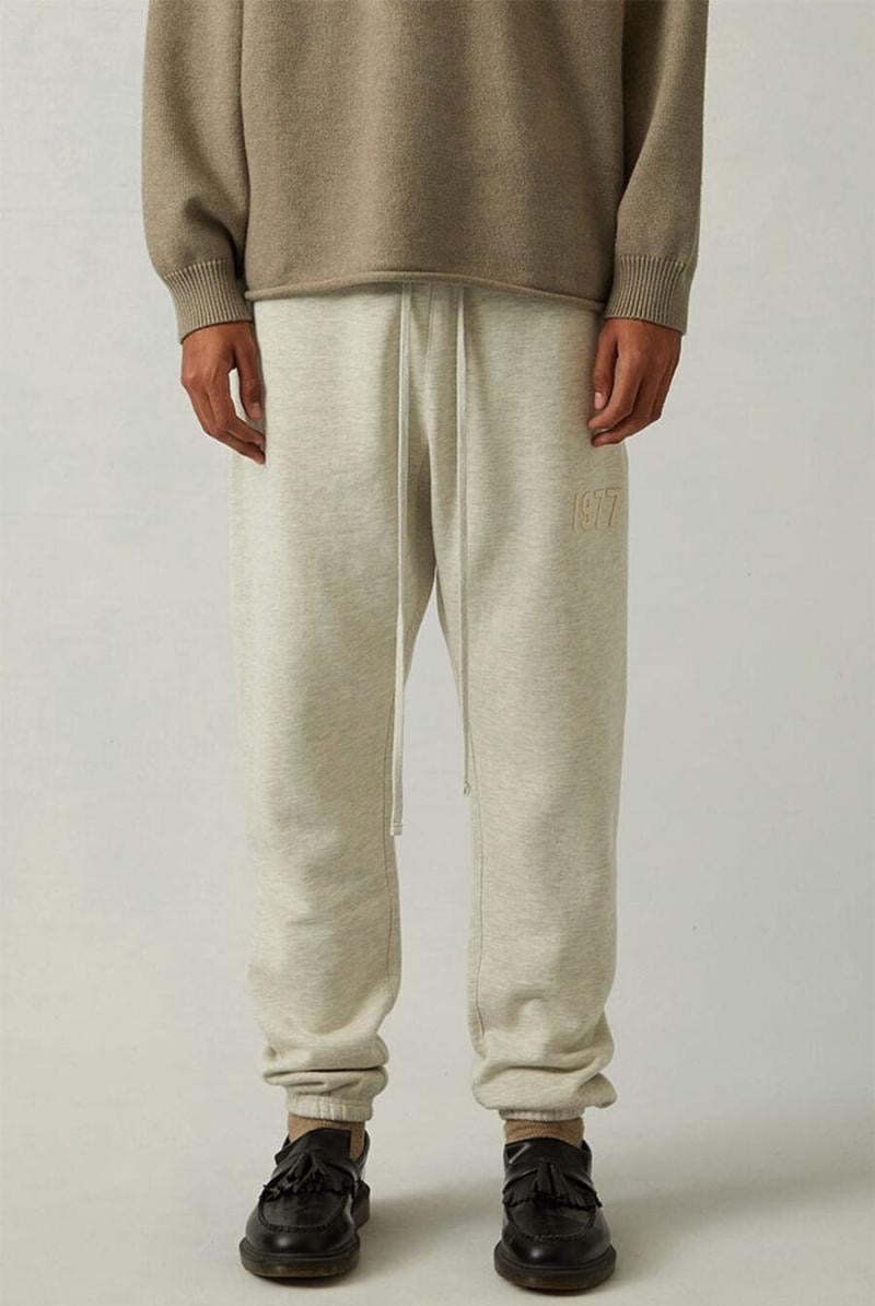 Fear of God Essentials Essentials Joggers detail shot – designer craftsmanship and quality