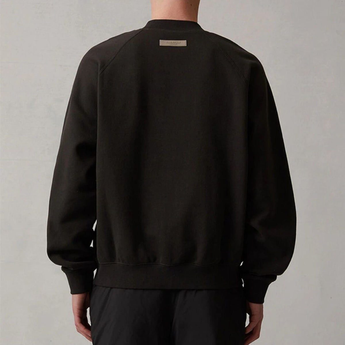Fear of God Essentials Essentials Sweatshirt detail shot – designer craftsmanship and quality