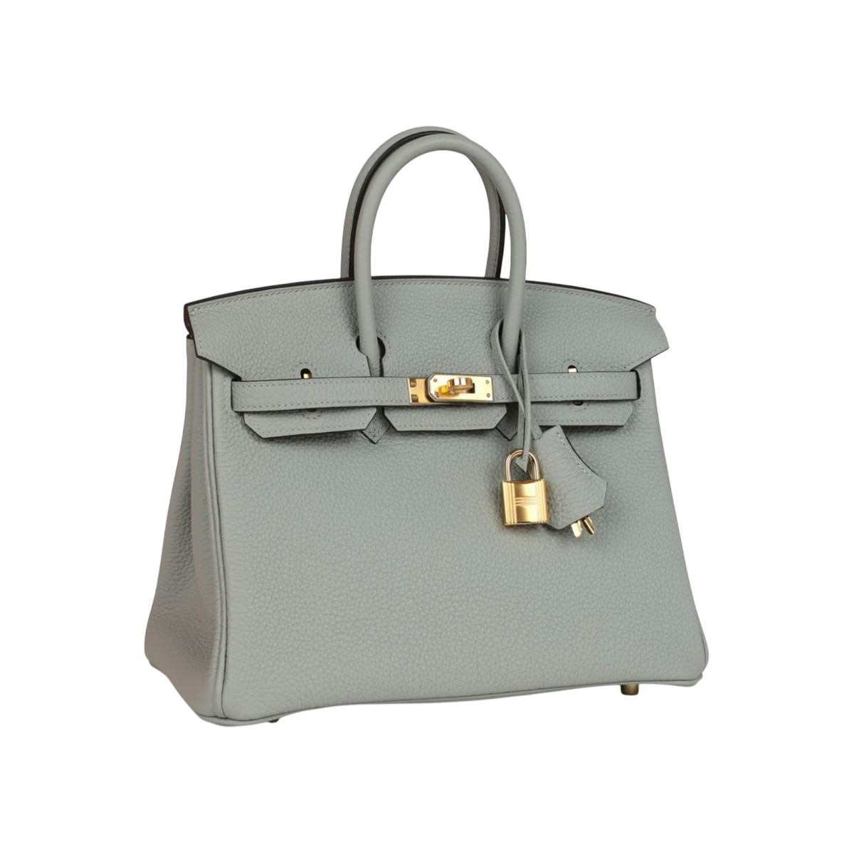 HermÃ¨s Birkin 25 Bleu Glacier Togo Gold Hardware