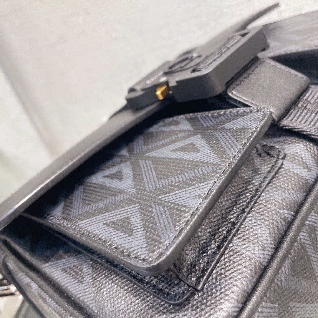 Front view of Christian Dior Hit The Road Bag premium bag