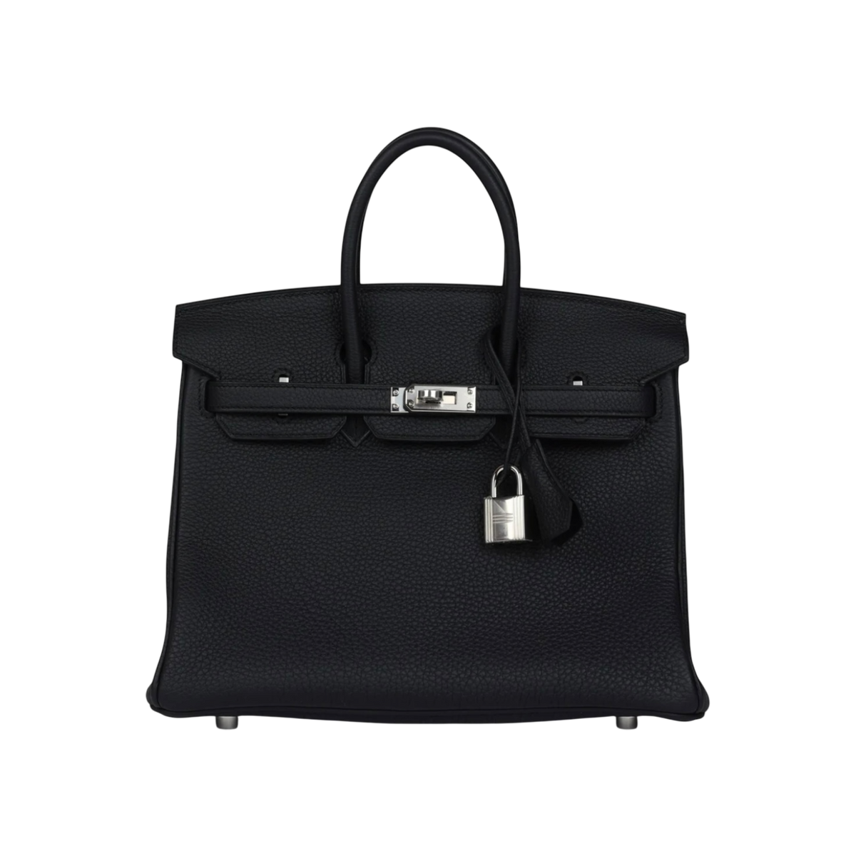 HermÃ¨s Birkin 25 Black Togo Palladium Hardware