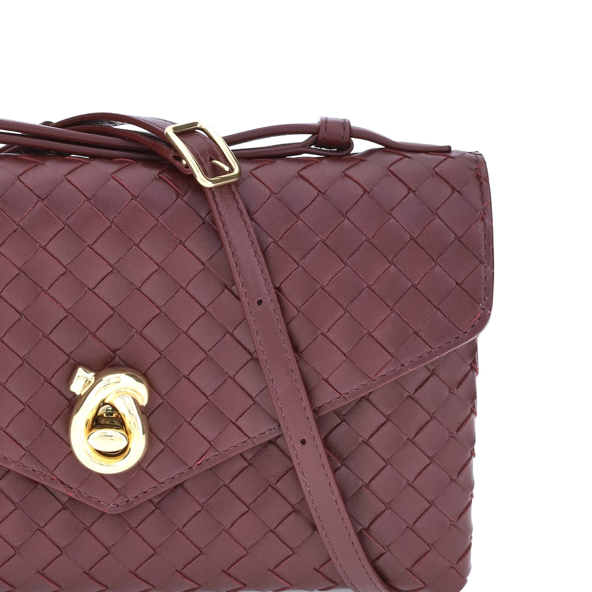 Bottega Veneta Bags? Bottega Veneta Women Knot Lock Shoulder Bag Premium Designer Shoulder Bag