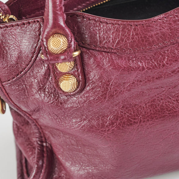 Balenciaga City Mini Burgundy | Premium Designer Piece