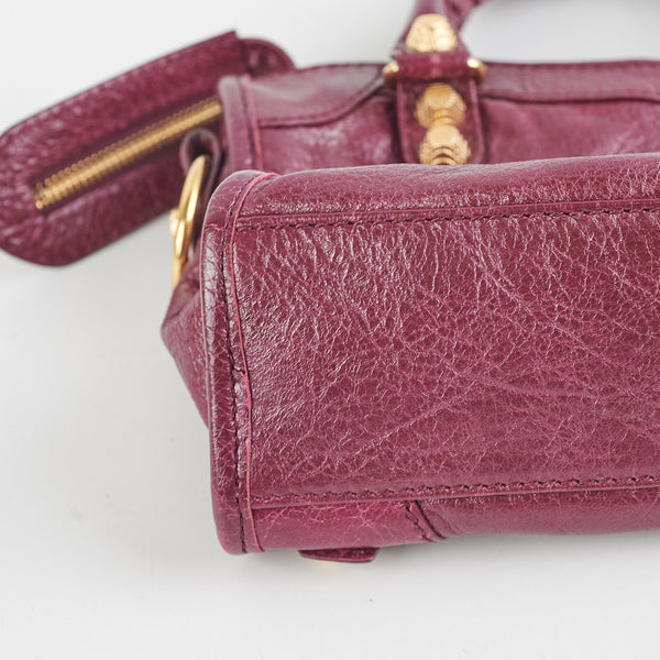 Balenciaga City Mini Burgundy | Premium Designer Piece
