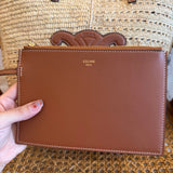 Celine Couffin Panier Bag detail shot – designer craftsmanship and quality