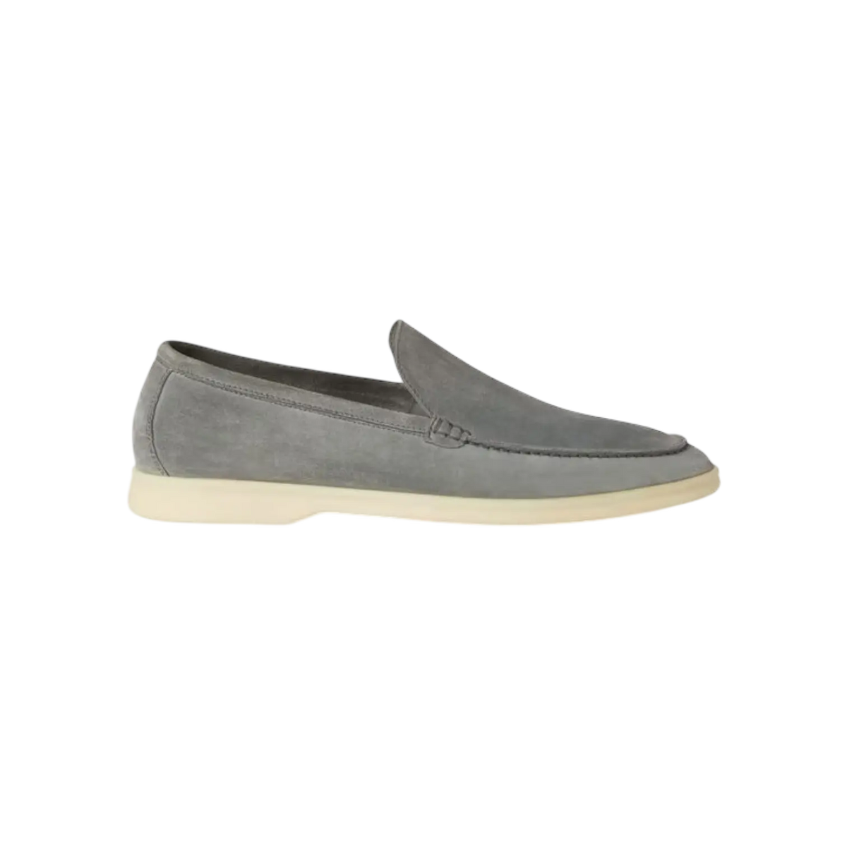 Loro Piana Summer Walk Loafer Gull Gray