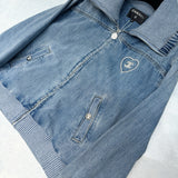 Chanel Denim Jacket detail shot – authentic designer craftsmanship