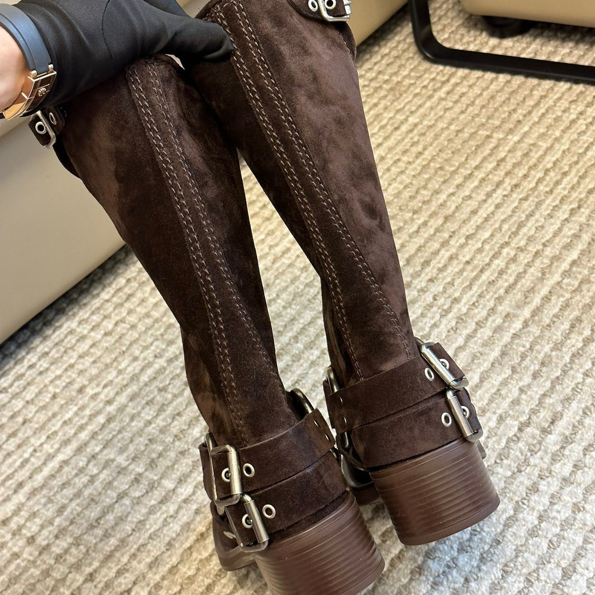 Shoes? Miu M Boots Comfortable Everyday Designer Shoes