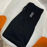 Bellvora Chrome Shorts detail shot – designer craftsmanship and quality
