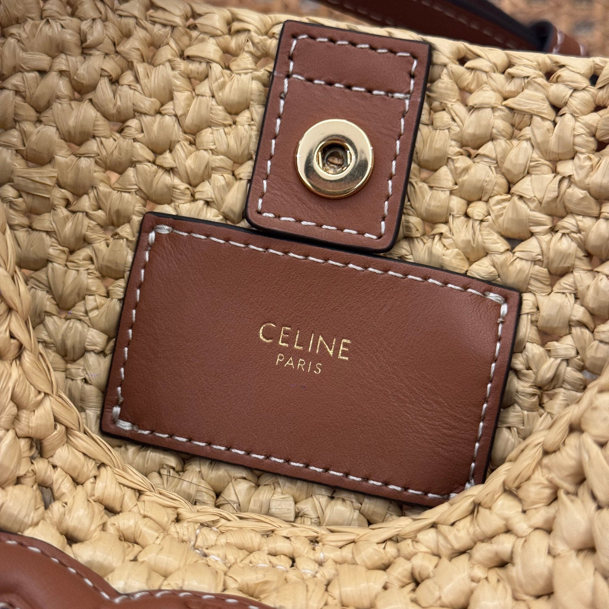 Front view of Celine Medium Tilly Bag premium cel medium tilly bag