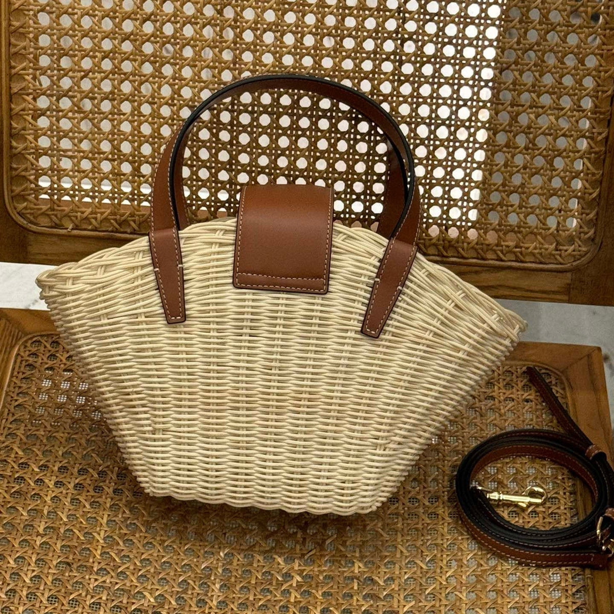 Front view of Celine Teen Couffin Bag premium cel teen couffin bag