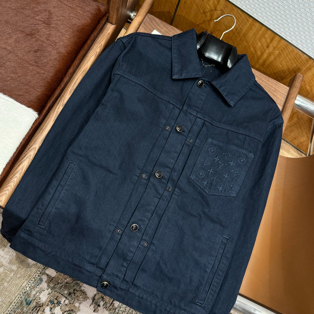 Louis Vuitton Jackets? Louis Vuitton Lou Denim Jacket Premium Casual Designer Jacket