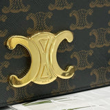 Celine Multipochette In Triomphe Canvas Bag – luxury designer cel multipochette in triomphe canvas bag at Bellvora