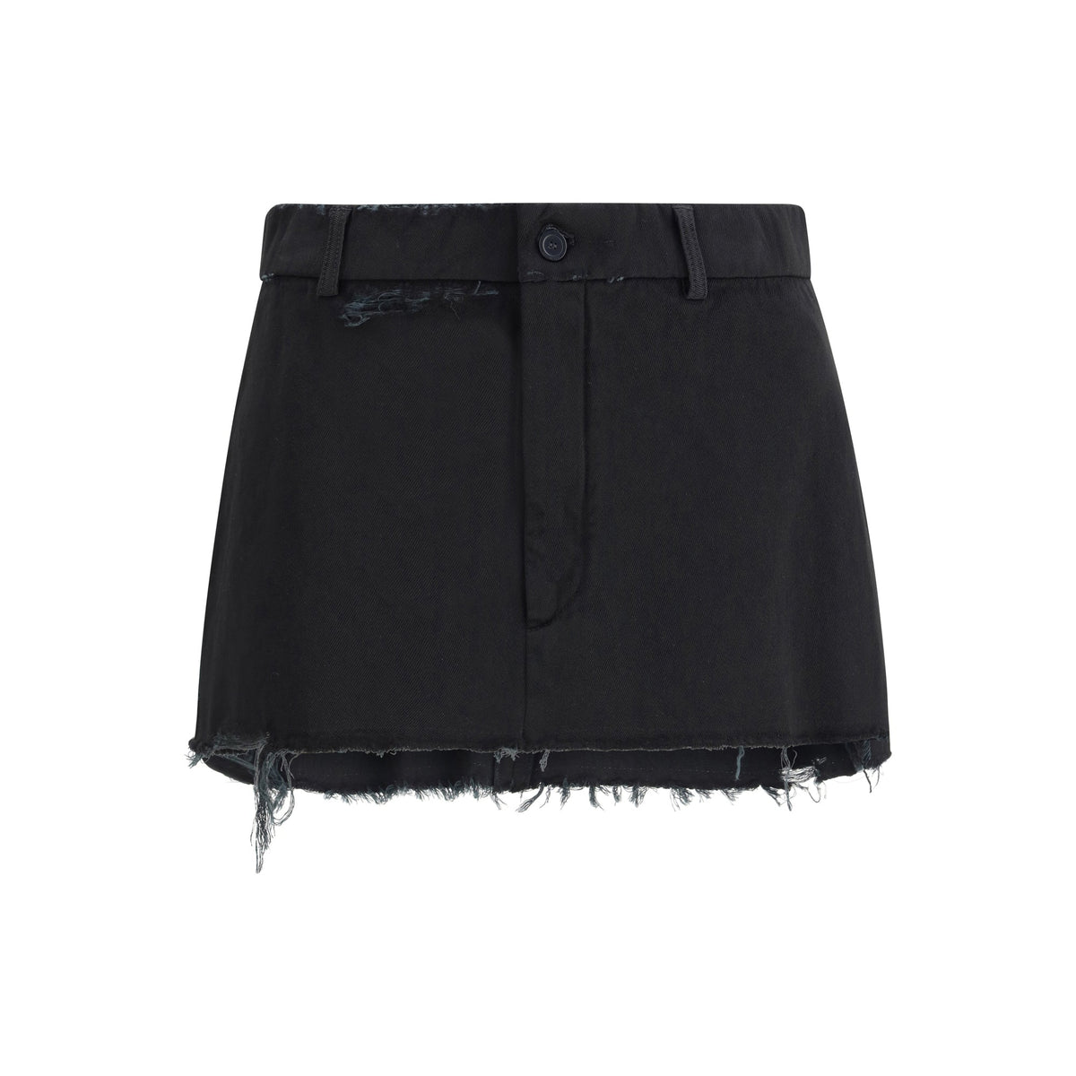 Balenciaga Skirts? Balenciaga Women Fringed Miniskirt Chic Everyday Designer Skirt