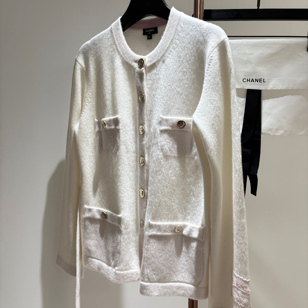 Chanel Sweaters? Chanel Cardigan Luxury Designer Knit Sweater