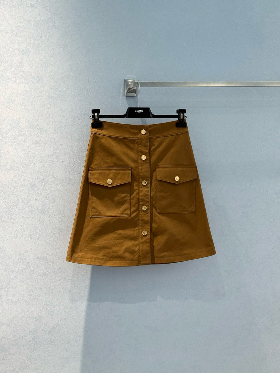 Celine Skirt – luxury designer piece with signature house detailing