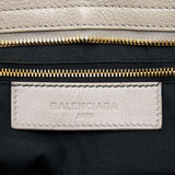 Balenciaga designer handbag leather closeup detail