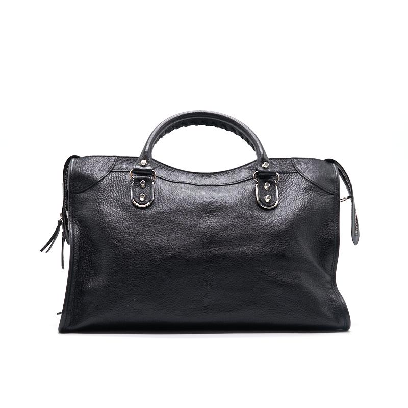 Balenciaga Classic Metallic Edge City | Designer Leather Handbag