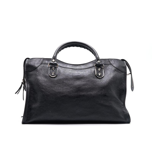 Balenciaga Classic Metallic Edge City | Designer Leather Handbag