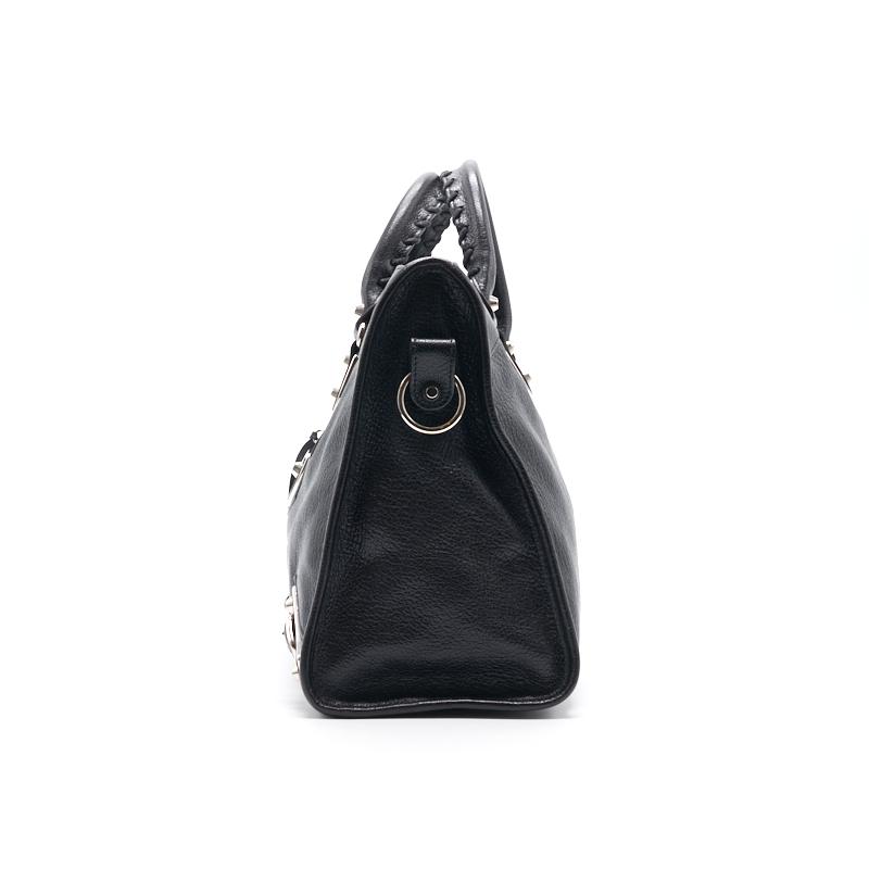 Balenciaga Classic Metallic Edge City | Designer Leather Handbag
