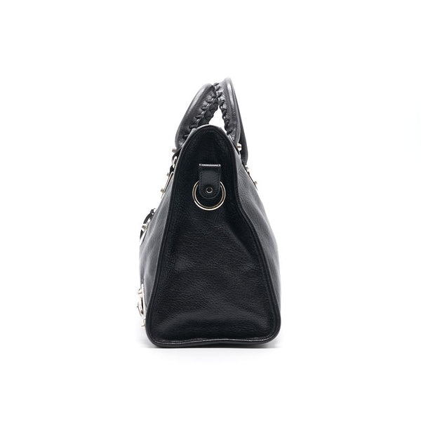 Balenciaga Classic Metallic Edge City | Designer Leather Handbag