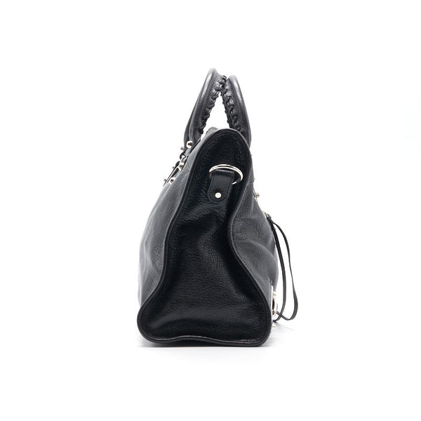 Balenciaga Classic Metallic Edge City | Designer Leather Handbag