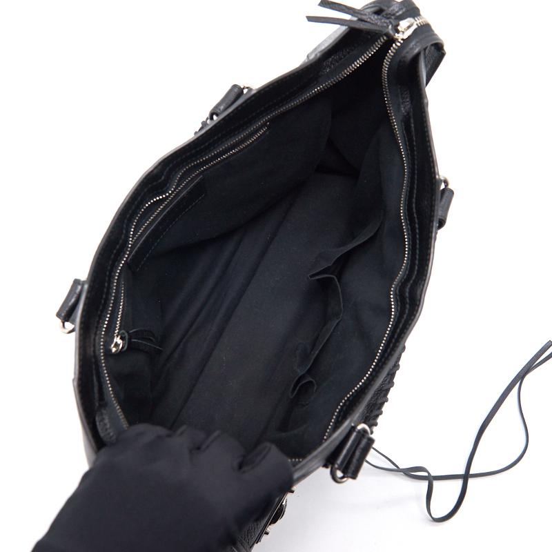 Balenciaga Classic Metallic Edge City | Designer Leather Handbag