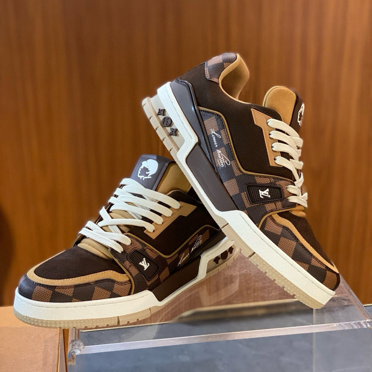 Louis Vuitton Shoes? Louis Vuitton Lou Trainers Comfortable Everyday Designer Shoes